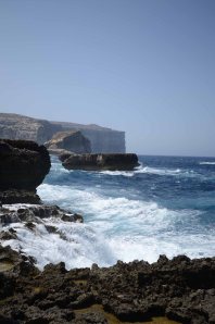 The south coast of Gozo....the even smaller island next door. 